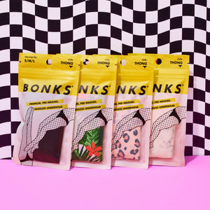 Mix and match with Bonks Thong Variety Pack